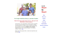Desktop Screenshot of islandhearttoheart.ca